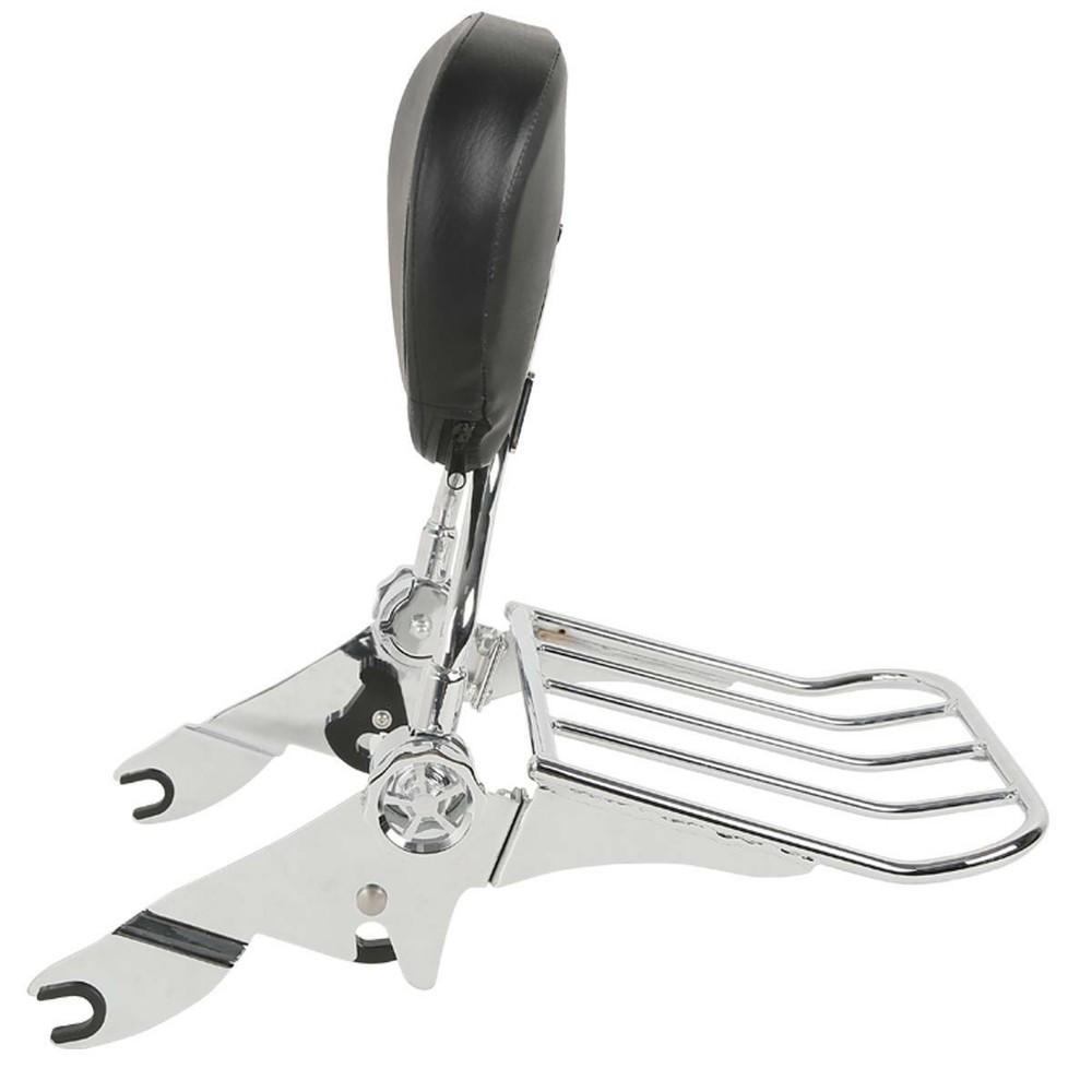 Sissy Bar Backrest Rack Docking Kit Fit For Harley Touring Electra Glide 2014-up