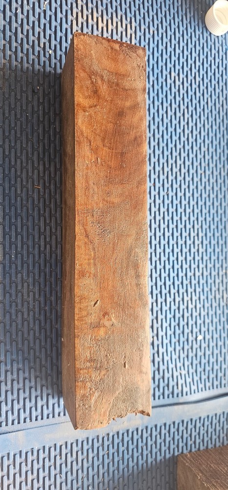 Curly Claro Walnut Burl Blank