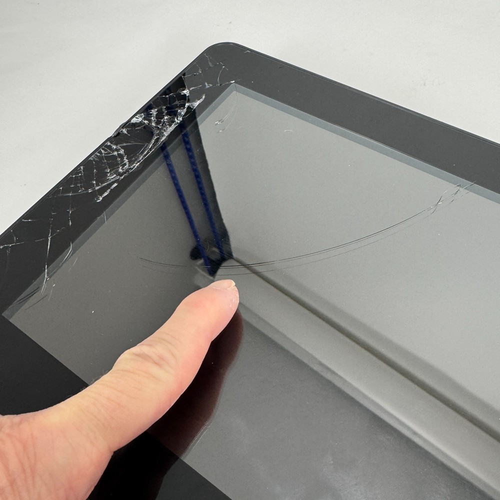 55” Interactive Touchscreen Commercial Display on Motorized Mobile Stand Android