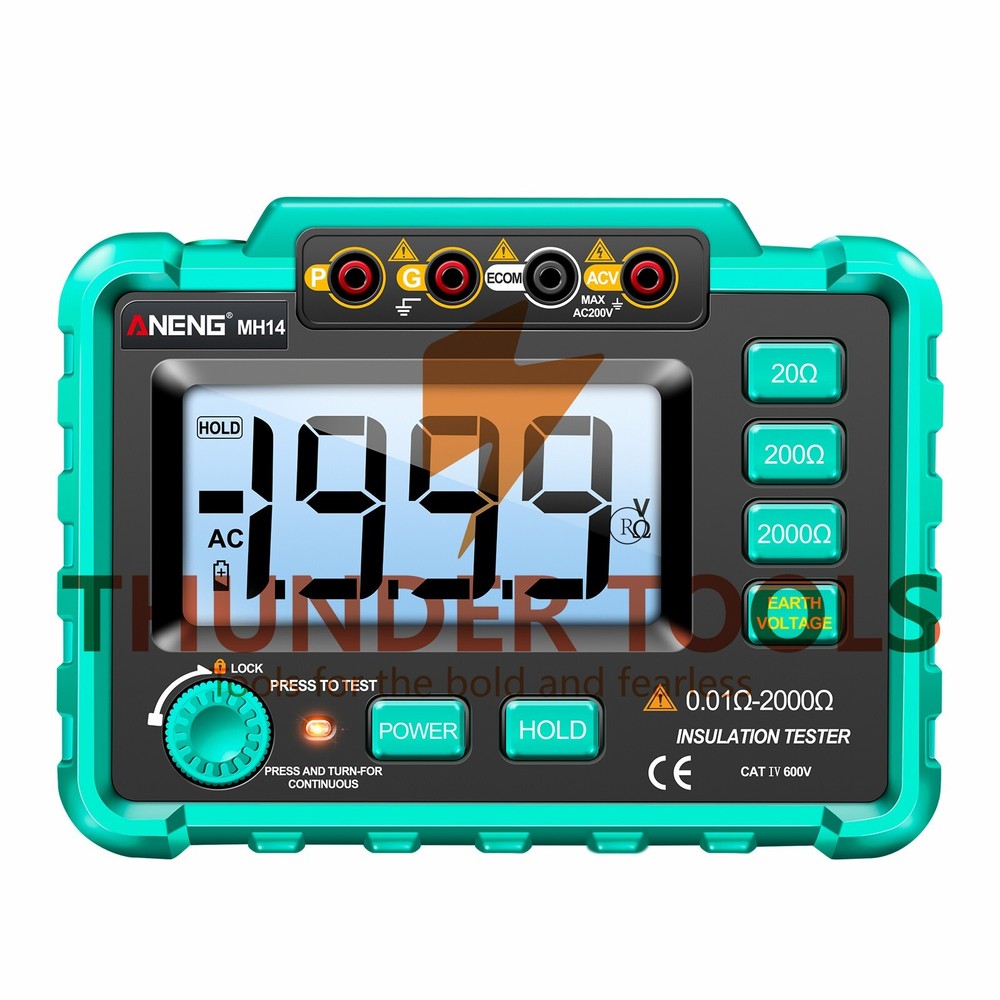 Thunder Tools ANENG MH14 Electrical Insulation Resistance Tester Digital