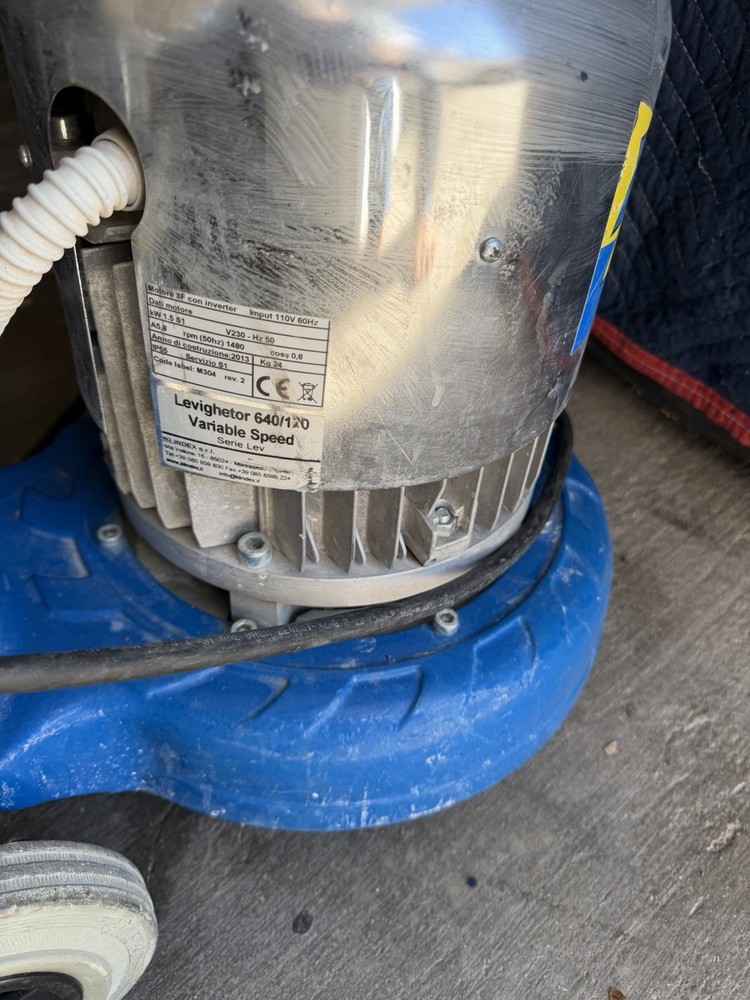 Klindex Levigetor 640 110 V Variable Speed