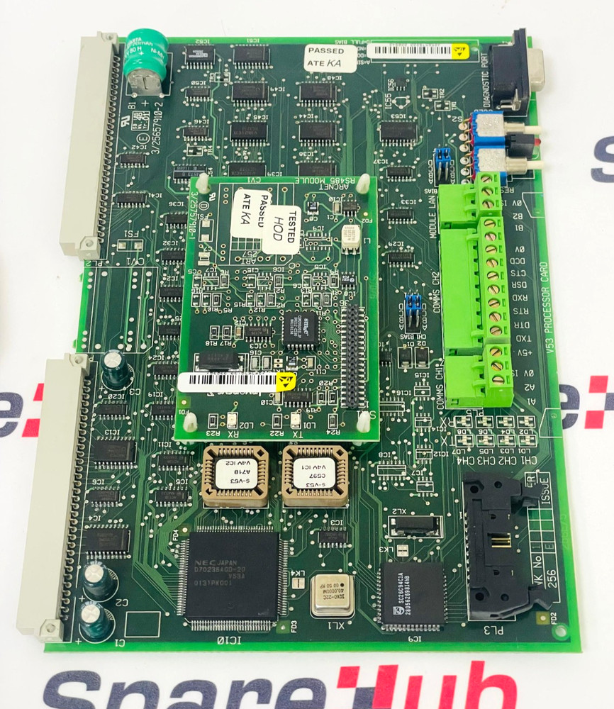 INVENSYS 3/25657910-2 Processor Card 3/25757910-1