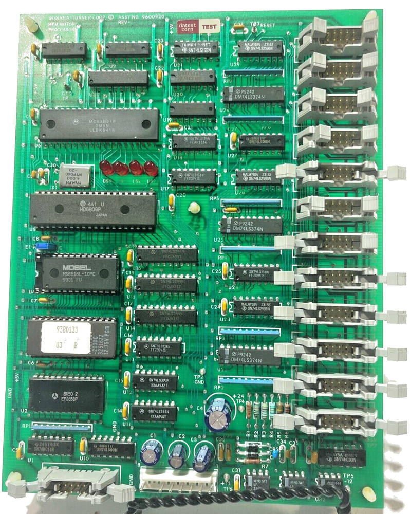 Sequoia-Turner 9600920 Hematology  Analyzer MPM Motor Processor Board Assembly