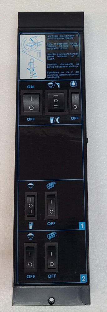 VEVOR 2 Tanks 24L Slush Machine Replacement Switch/Control Panel (Part Only)