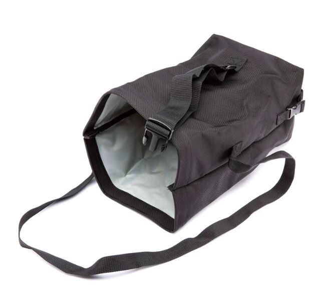 PDW BICYCLE FRONT HANDLEBAR MOUNTED BASKET WITH CARRY BAG