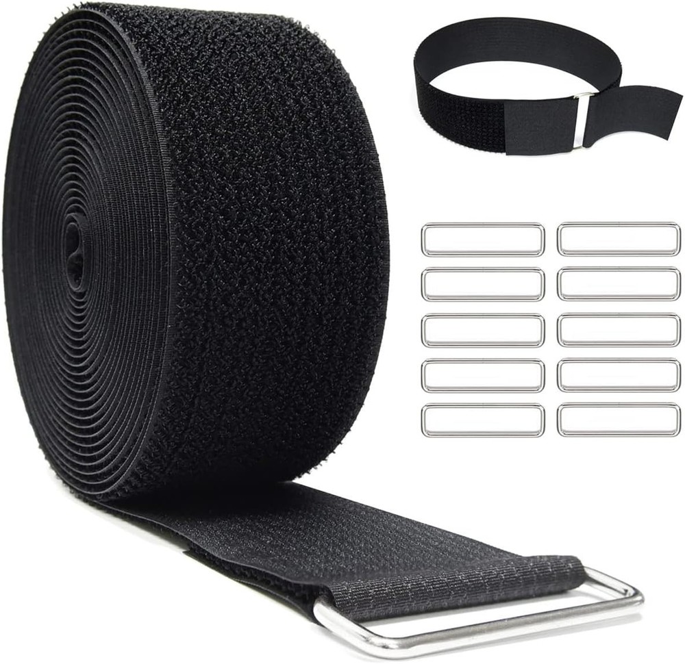 Adjustable Nylon Cable Ties for Organization, 32ft