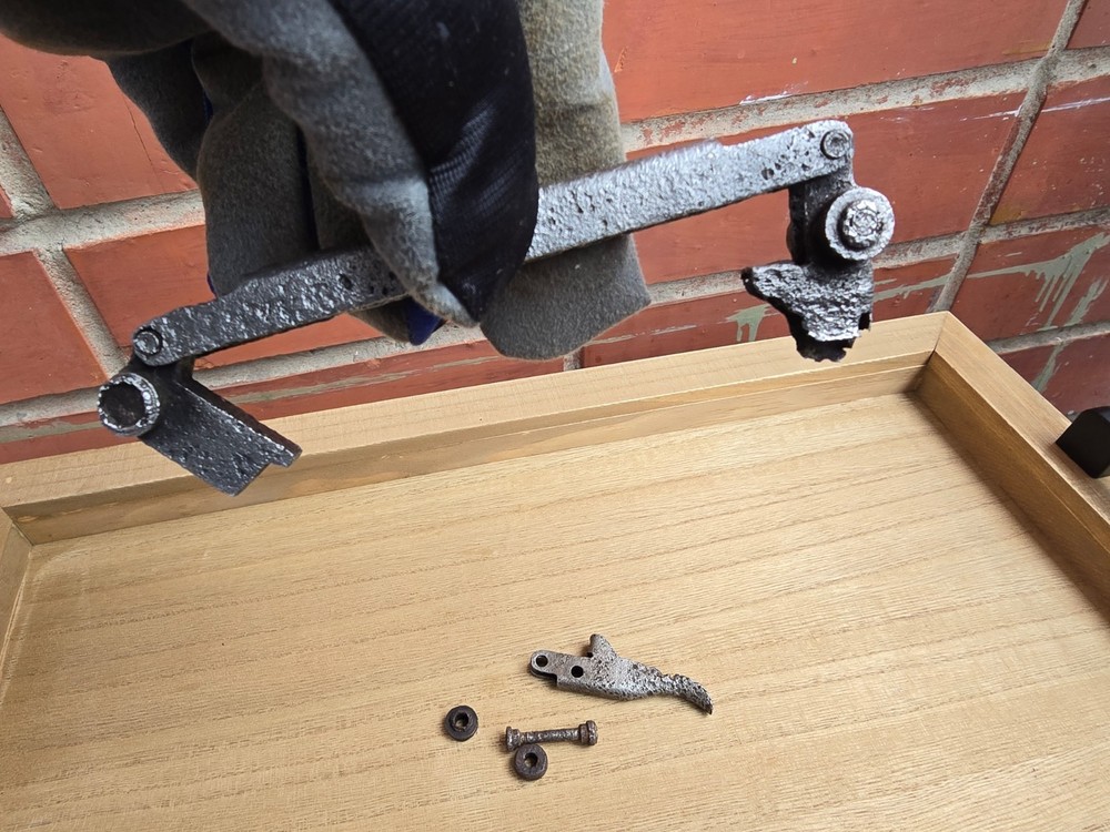 WW2 Accessories MP from the German bunker relic.