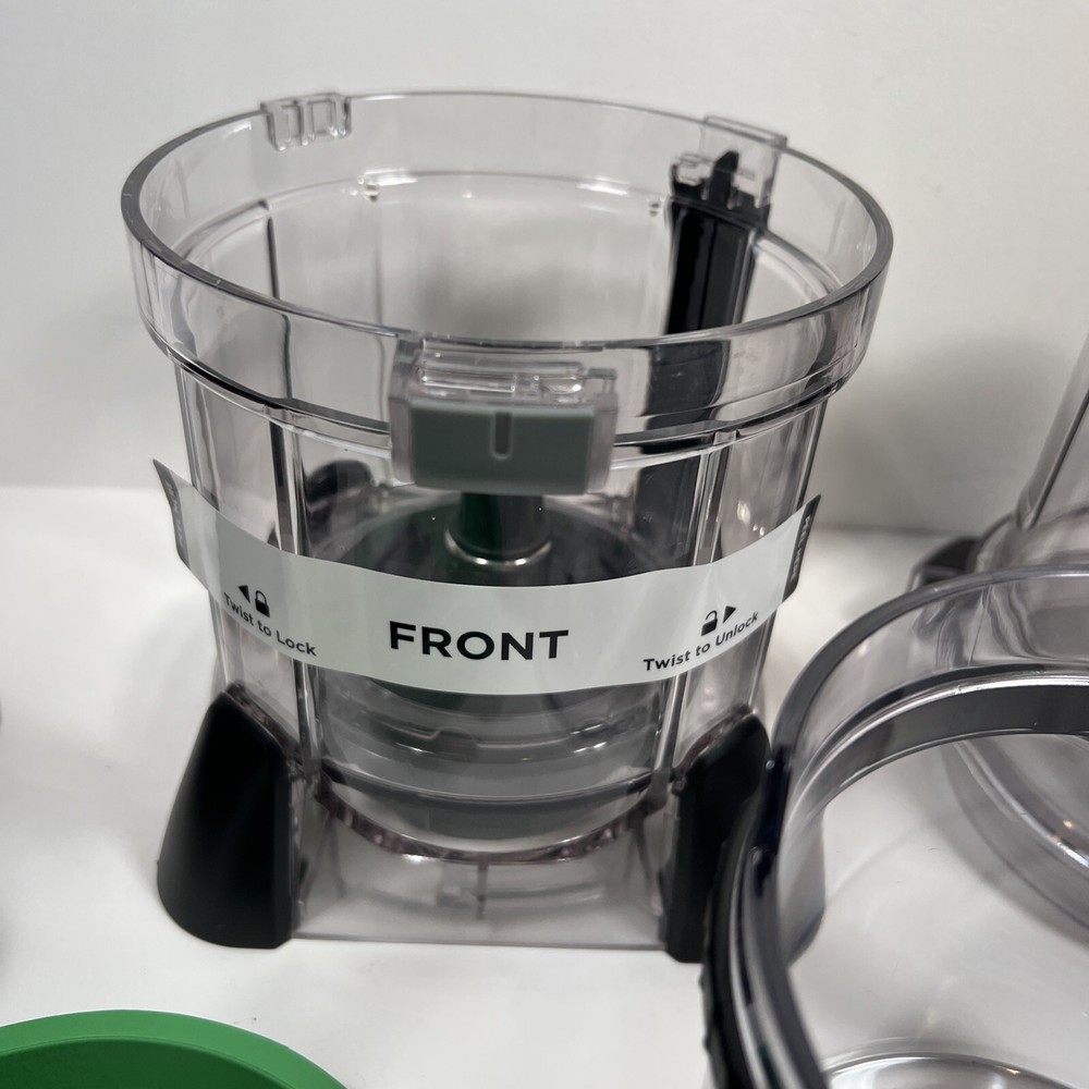 Ninja Precision Spiralizer Bowl Attachment with 1 Blade (Green)