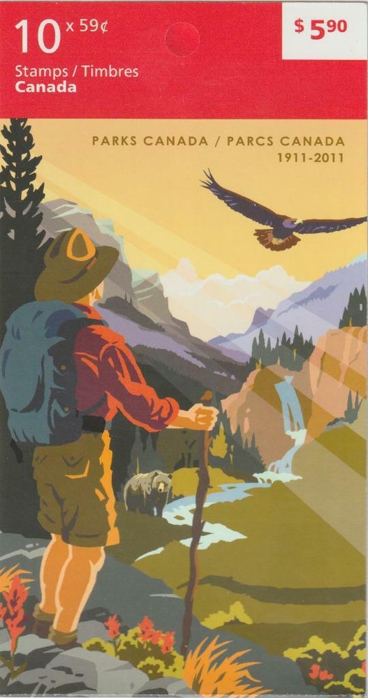 Canada 2011 BK455 #2470 Parks Centennial - Unused