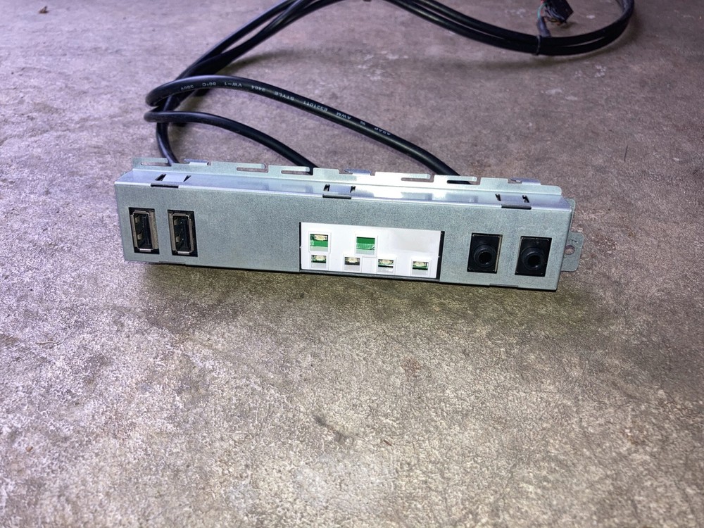 QTY AVLBL Dell OPTIPLEX 3010 390 D12M Desktop Front IO USB Audio Panel LED C8PD6