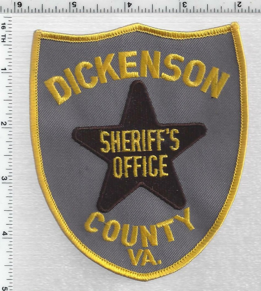 Dickenson County Sheriff's Office (Virginia) 2nd Issue Shoulder Patch