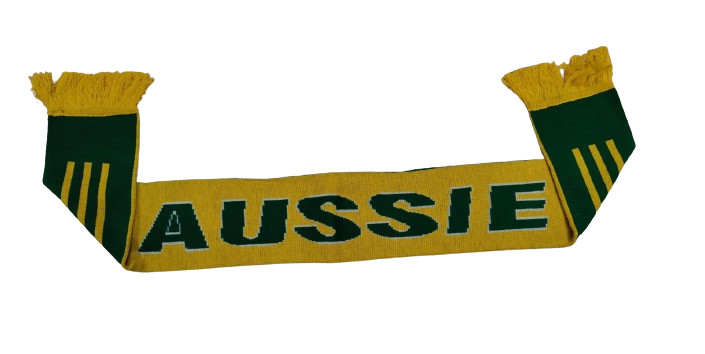 Australian Green & Gold Aussie Scarf