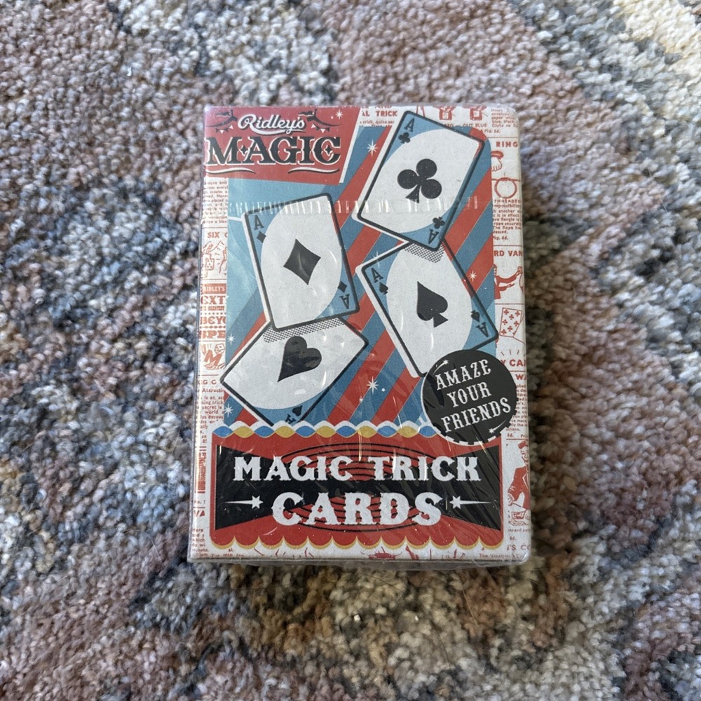 Ridley’s Magic Trick Cards (2013) - BRAND NEW / SEALED