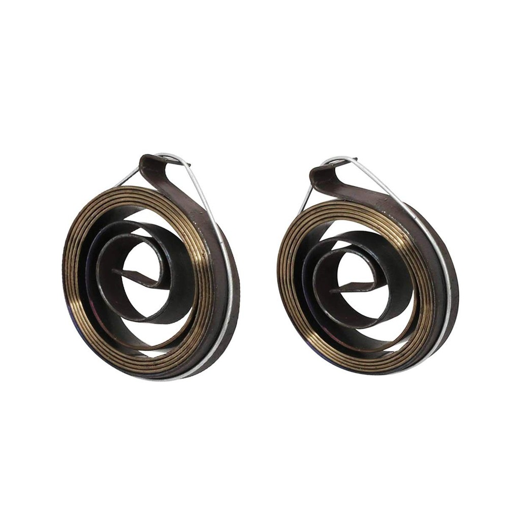 2pcs 8mm Width Metal Drill Press Quill Feed Return Coil Spring Assembly 35 X 8mm