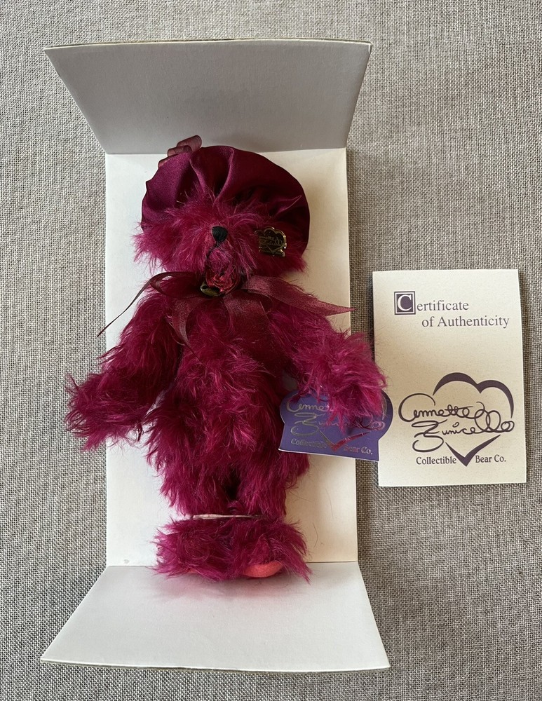 Annette Funicello Ruby Red Bear 88272 Certificate