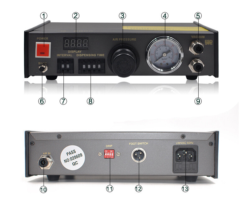 220V Automatic Quantitative Glue Dispensing Equipment Glue Dispenser Tool