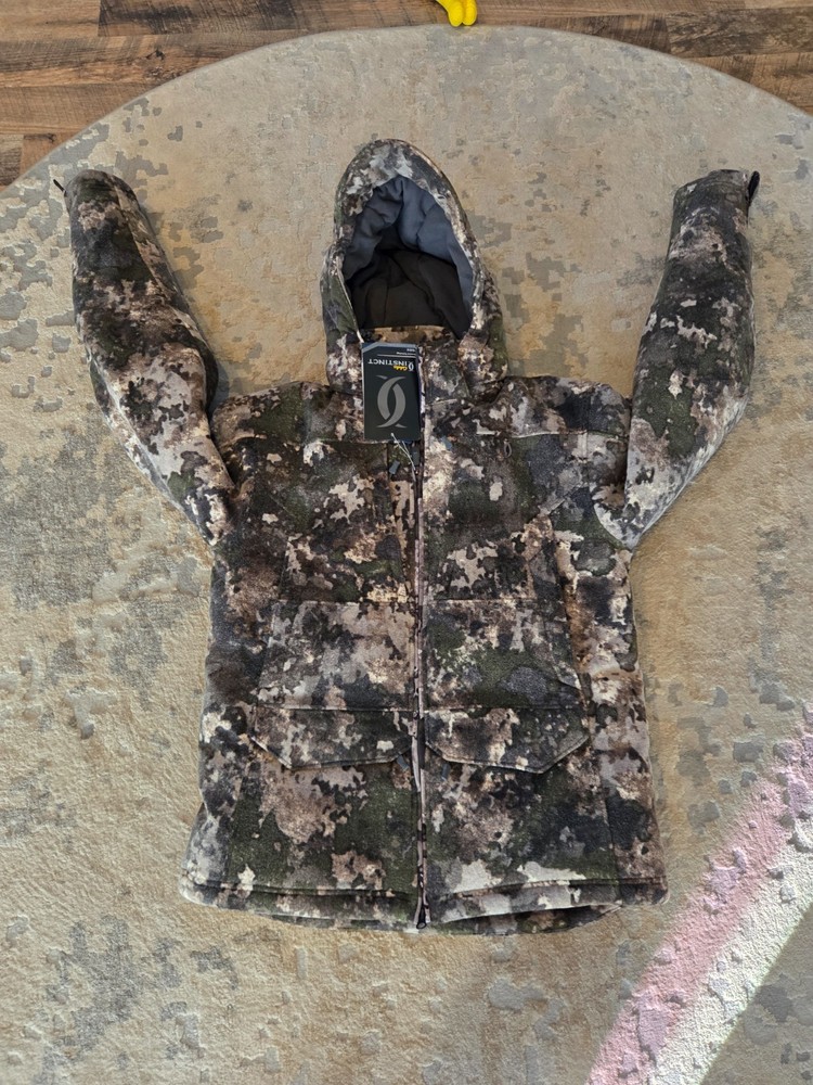 Cabelas Instinct Waterproof Camo Jacket Men’s Size Small