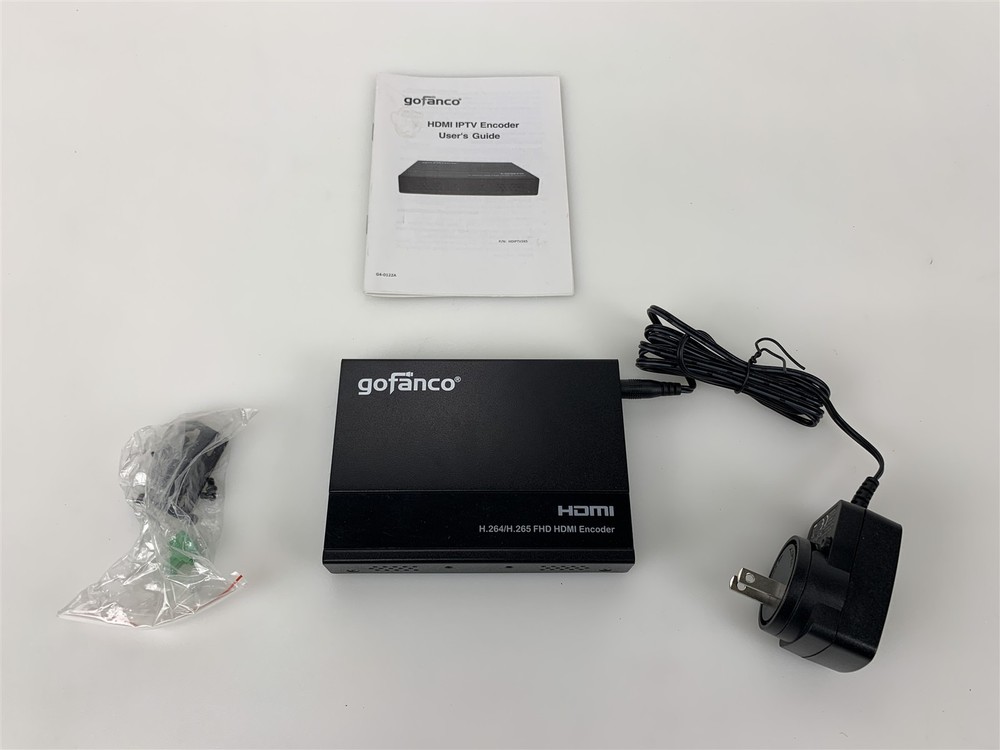 Gofanco HDMI IPTV Encoder Streamer HDIPTV265