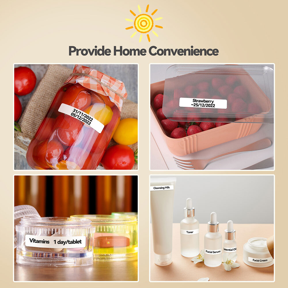 P15 Bluetooth Label Maker Machine Portable Sticker Barcode Thermal Label Printer