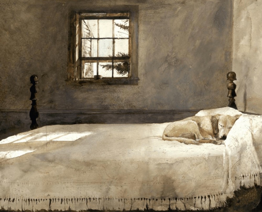 Print - Master Bedroom by Andrew Wyeth