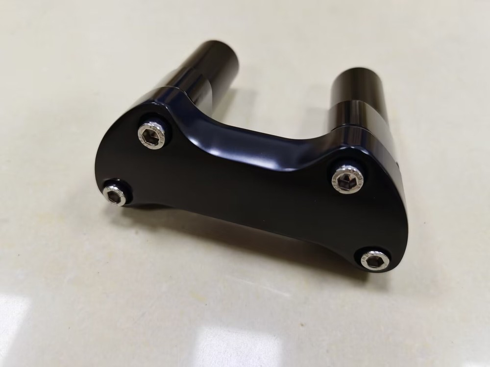4.5" Handlebar Risers 1" Top Clamp For Harley Night Train Road Glide Iron 883