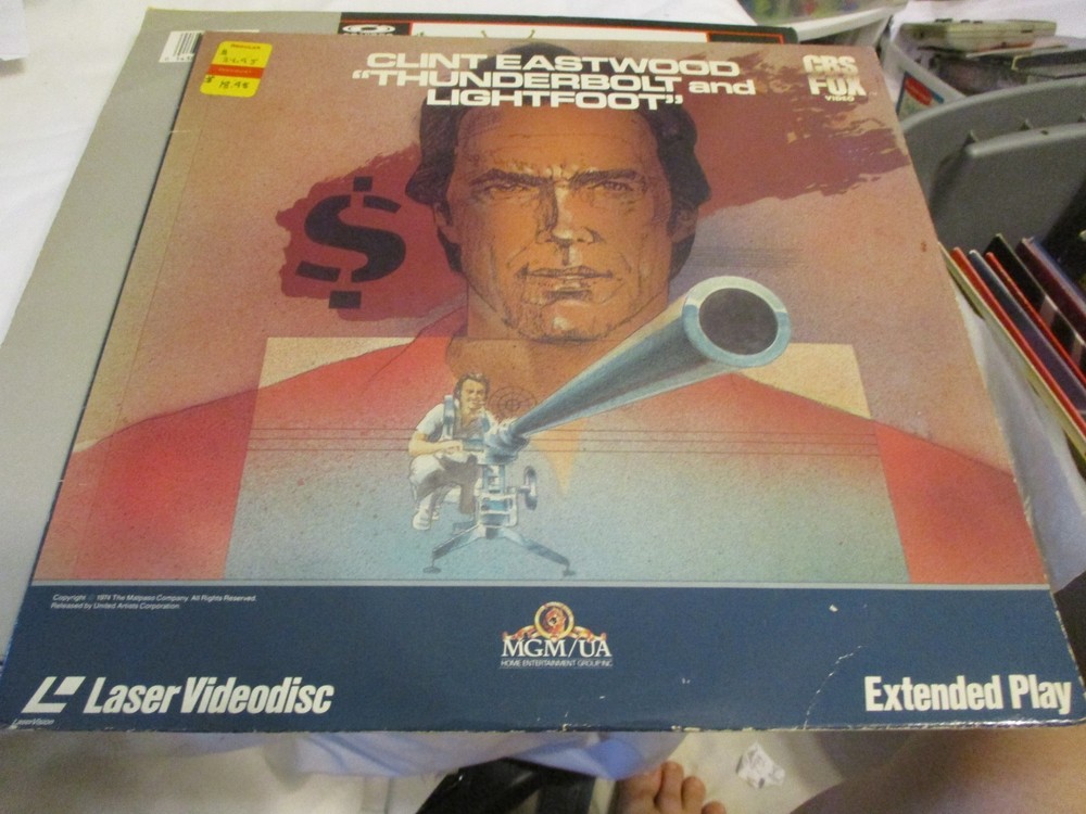 THUNDERBOLT AND LIGHTFOOT LASERDISC