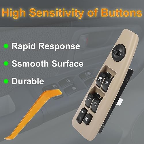 Front Left Power Auto Window Switch Driver Compatible with 2004 93570-2F200