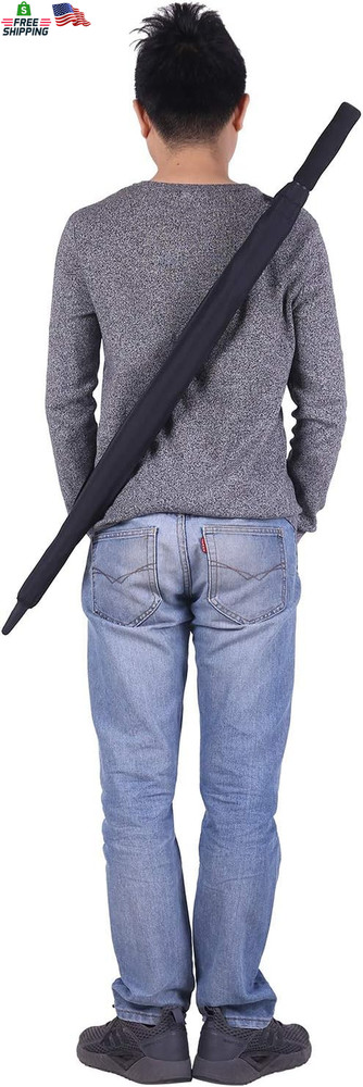 Square Golf Umbrella 62 Inch Large Size with Windproof Vented Automatic Stick St