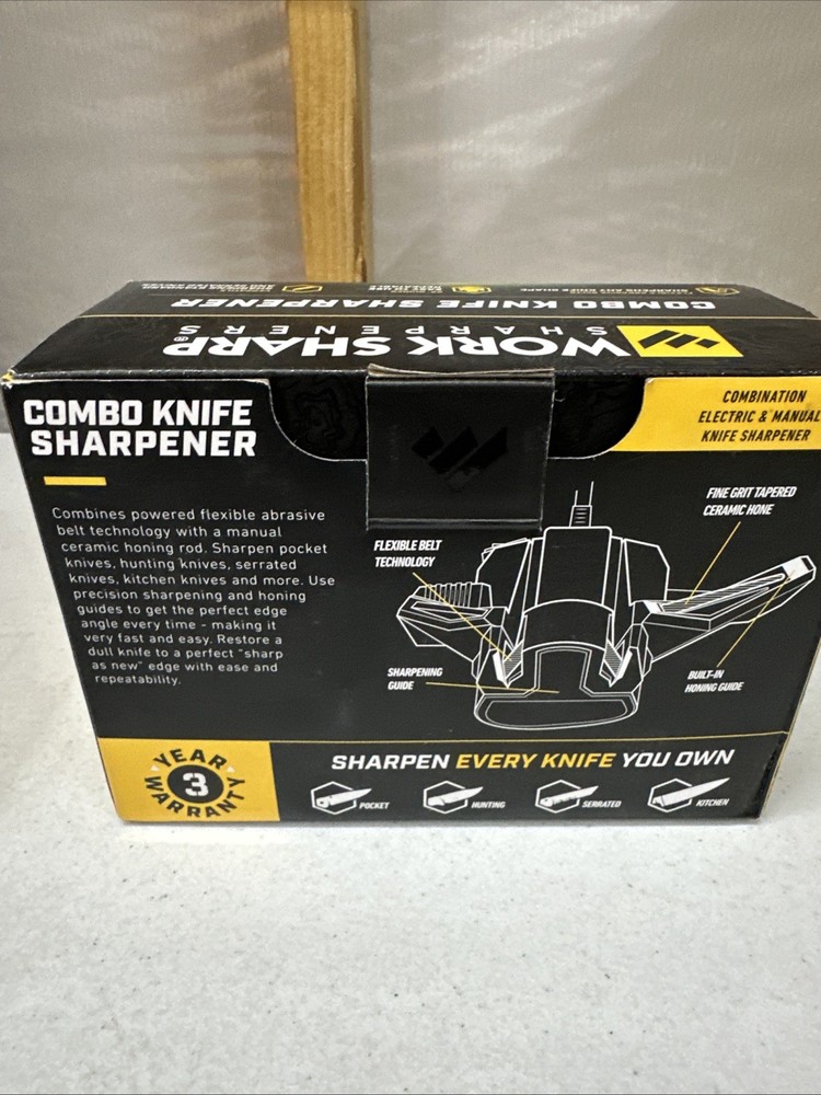 Worksharp Combo Knife Sharpener WSCMB-WM - Open Box