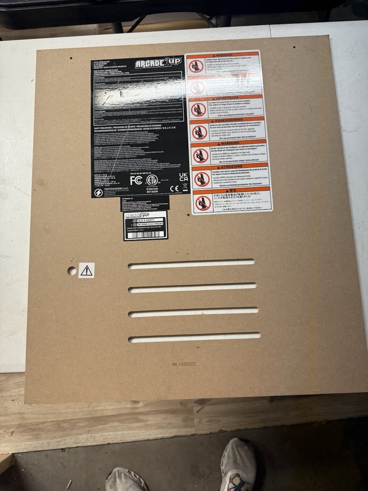 Arcade1up - Golden Tee 3D Back Panel F2 Only