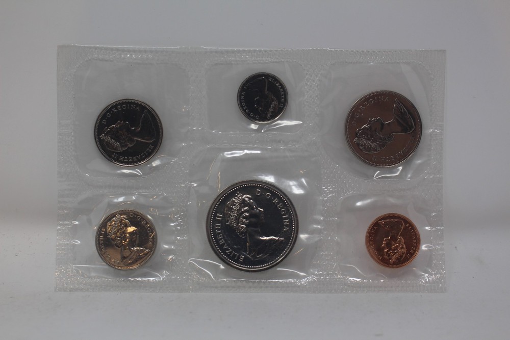 1976 Canada Prooflike 6 Coin Original Set