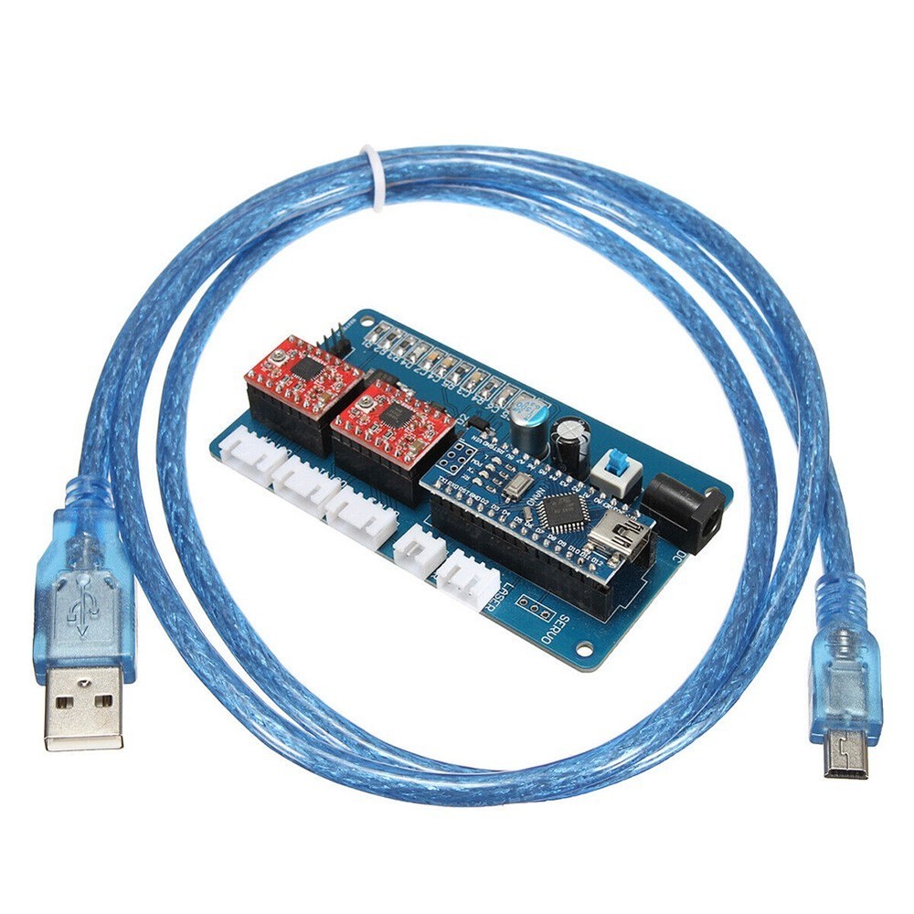 DIY laser cutter for DIY laser cutter features mini USB interface