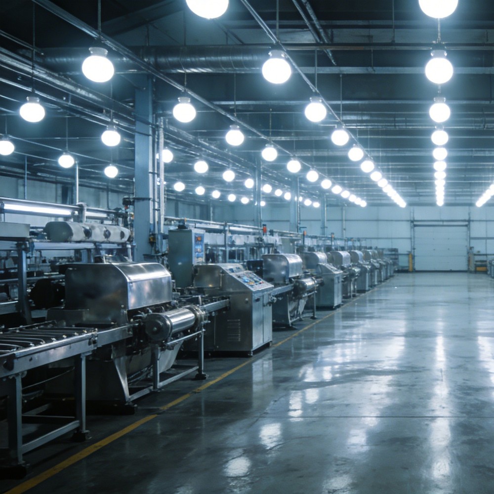 3 Pack E26 LED Corn Light Bulbs 50W 6000K 5000LM for Garage Warehouse Workshop