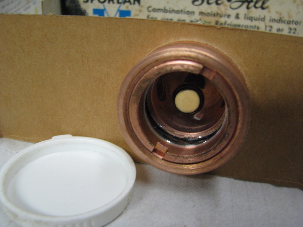 Vintage SEE-ALL MOISTURE & LIQUID INDICATOR