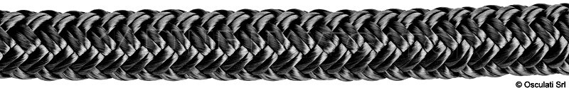 Osculati Double Braid Black 14 mm