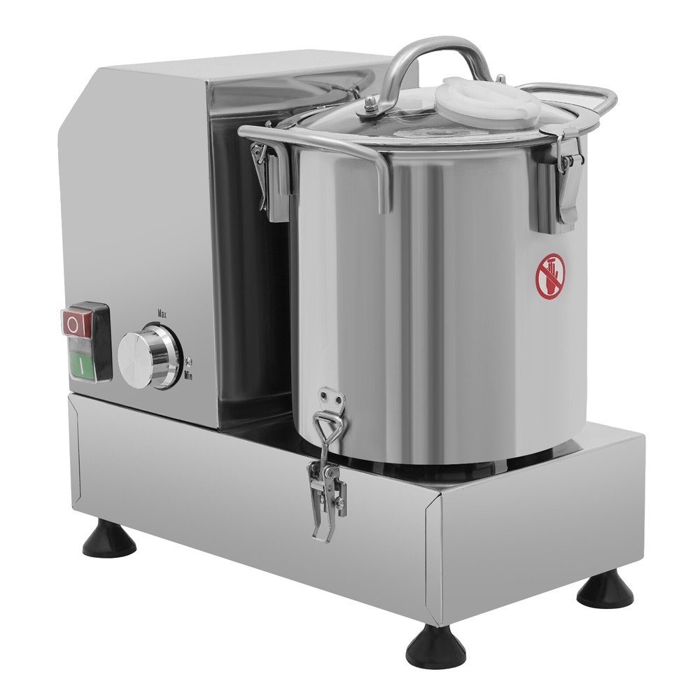 Commercial Food Processor 6L Vegetable Cutter Chopper Fruit Dicer Processor 110V