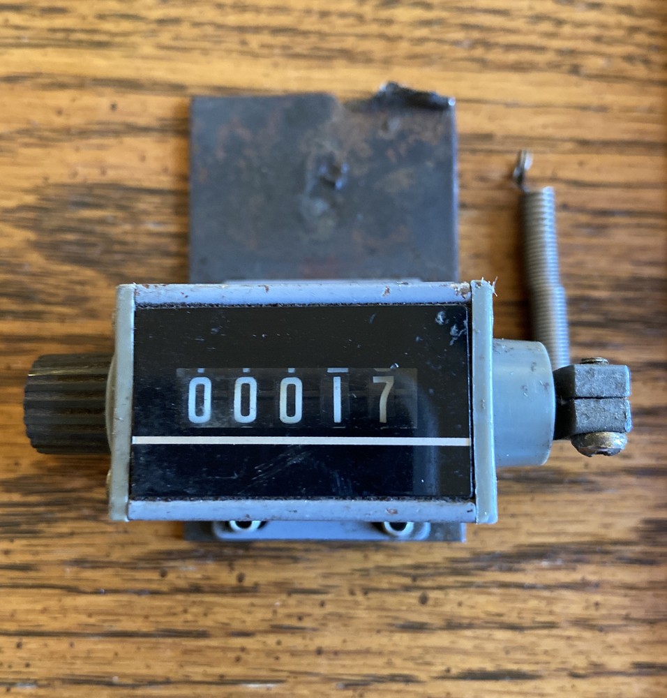 Redington 5 Digit Counter with Lever Arm
