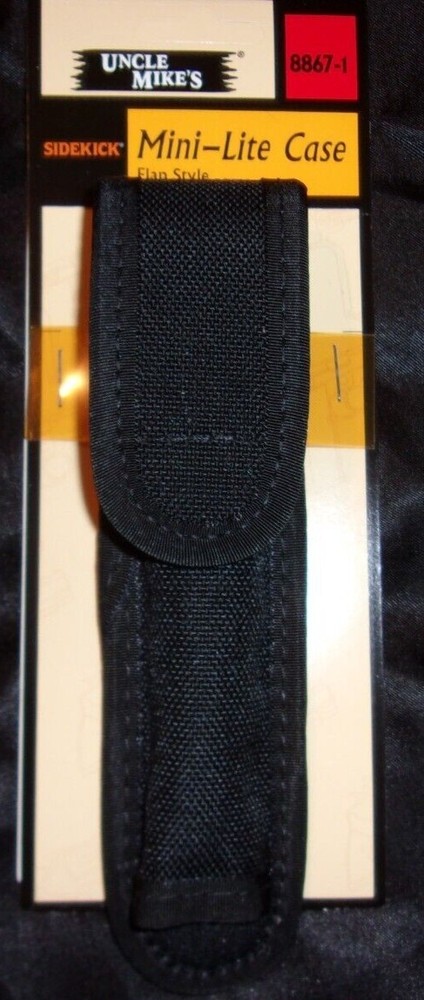 Uncle Mike's Sidekick Mini Lite Light Case flap style belt loop NEW