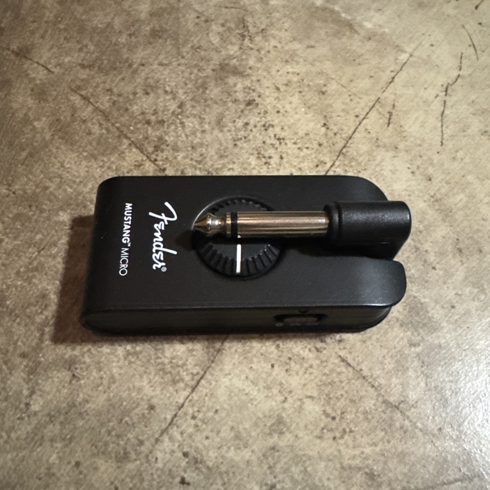 Fender Mustang Micro Guitar Headphone Amp Used