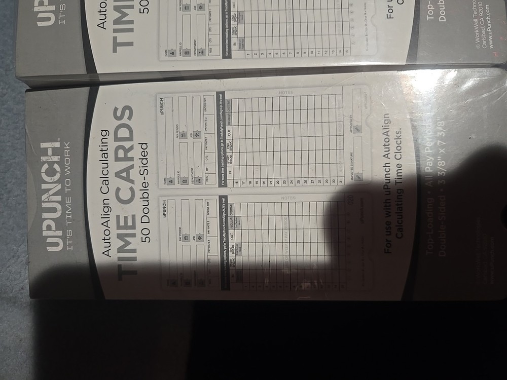 uPunch HN4500 Time Clock Bundle