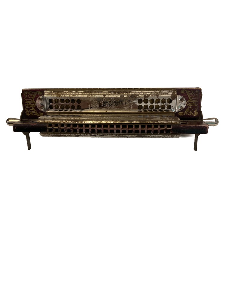 Hohner Paddle Wheel 4-In-1 Harmonica / Harp CFG *Rare* Missing D