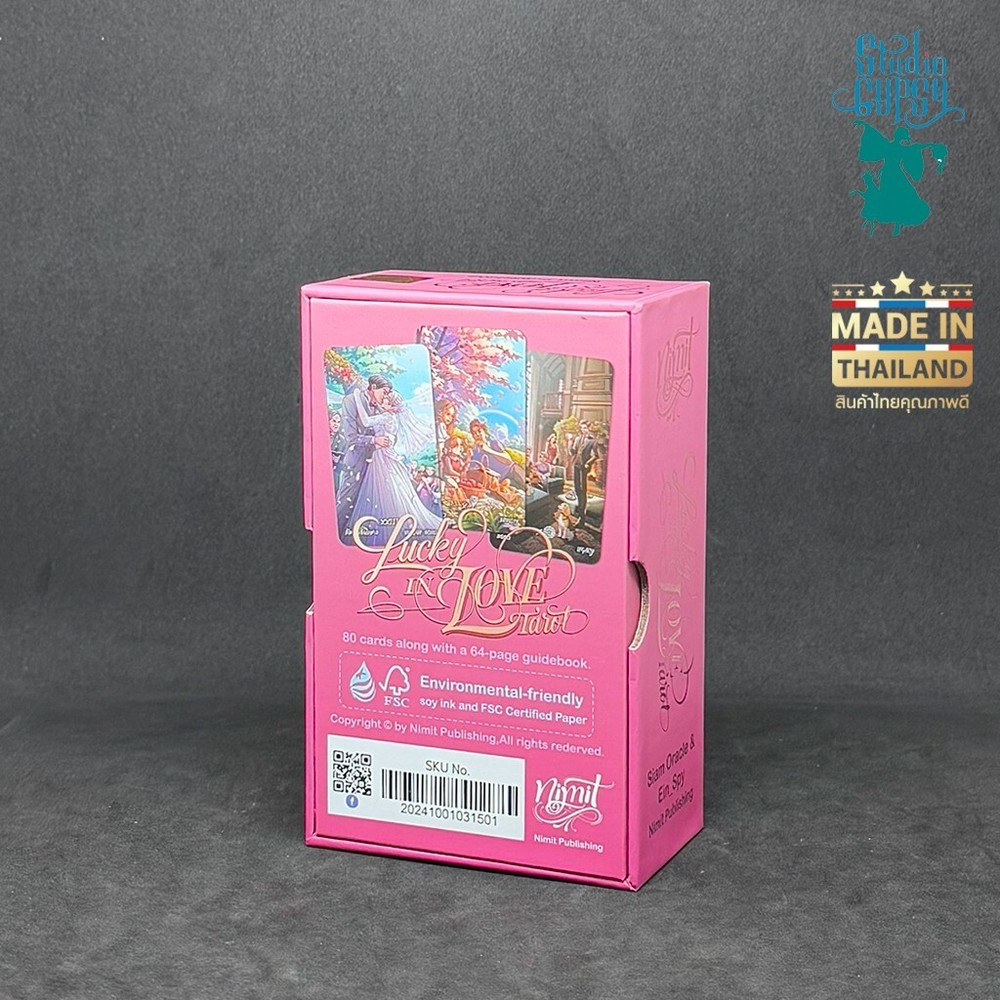 Lucky in Love Tarot Back (Deck & TH,ENG Guide Book)