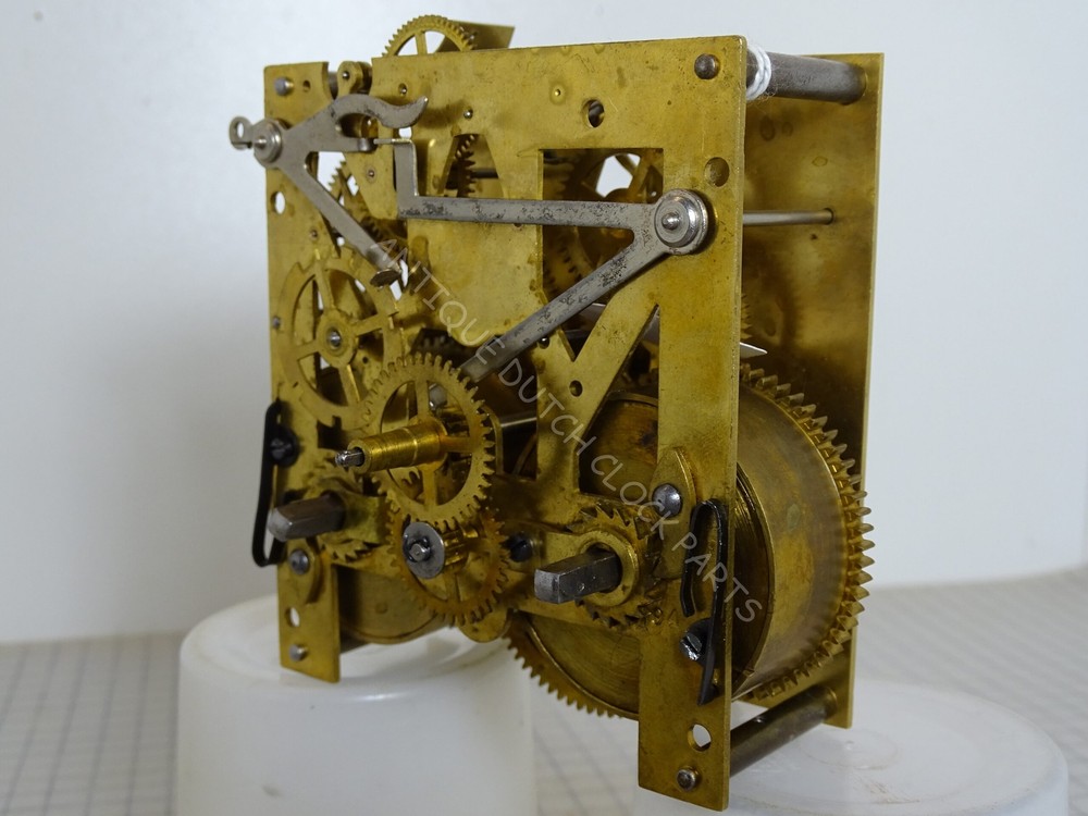 CLOCKWORK SUITABLE FOR A MANTEL CLOCK EXCELLENT OVERHAULED CONDITION