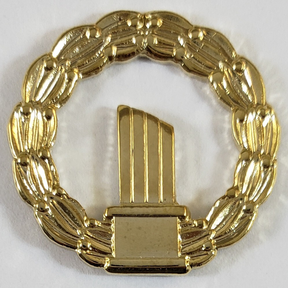 Masonic Broken Column Widow's Wreath Lapel Pin Mason (SCA-2054) Freemason