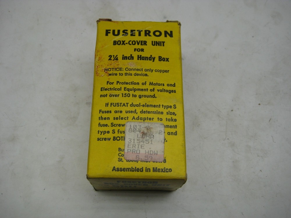 FUSETRON 2 1/4" HANDY BOX NSMP