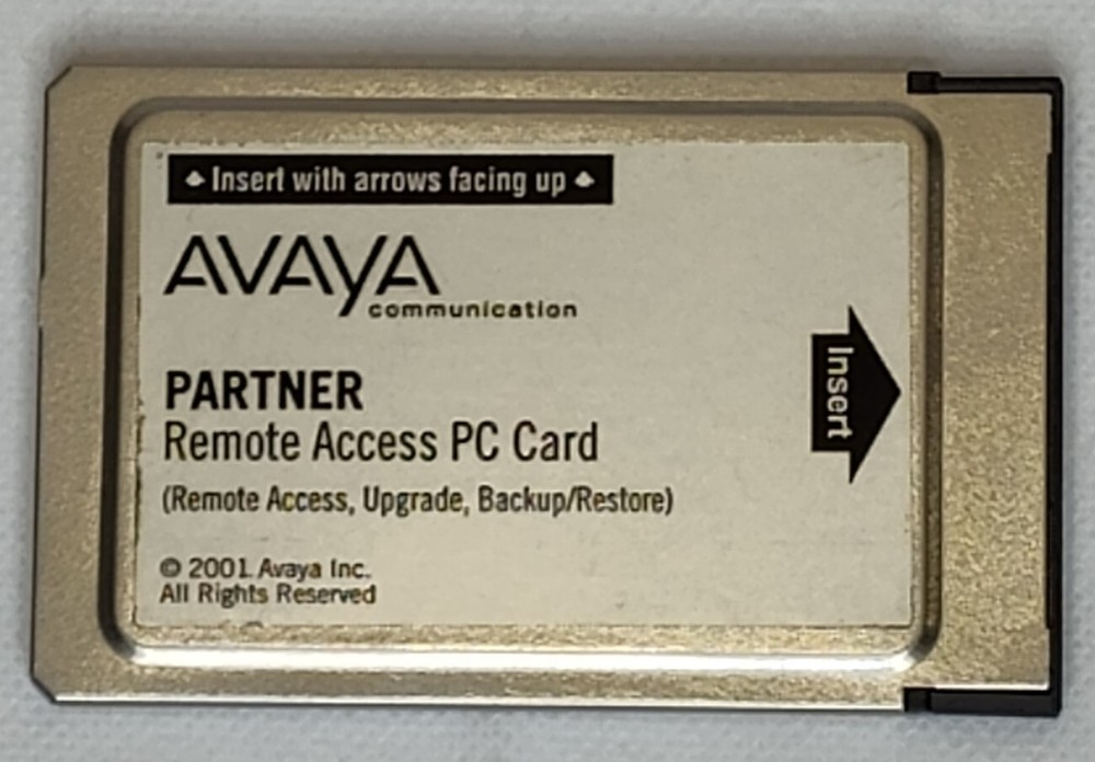 ✅AVAYA 12G2 PC Card Works With System Tested Excellent Fully Functional 👀📸