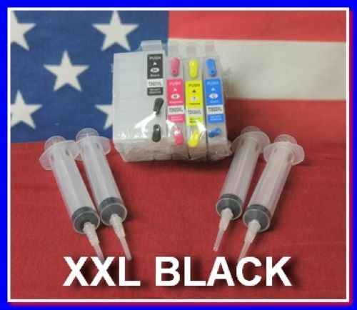 Compatible  XXL Refillable Cartridges For Epson WF-7510, WF-7520