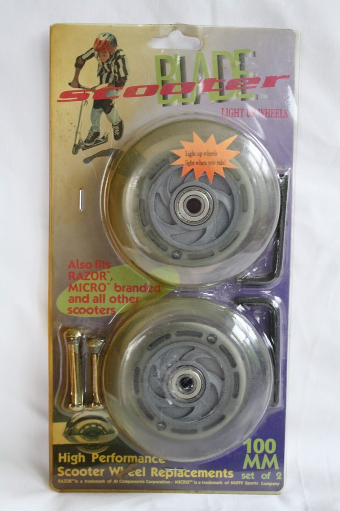 Blade High Performance Scooter Light Up Wheel Replacement 100mm Razor Micro