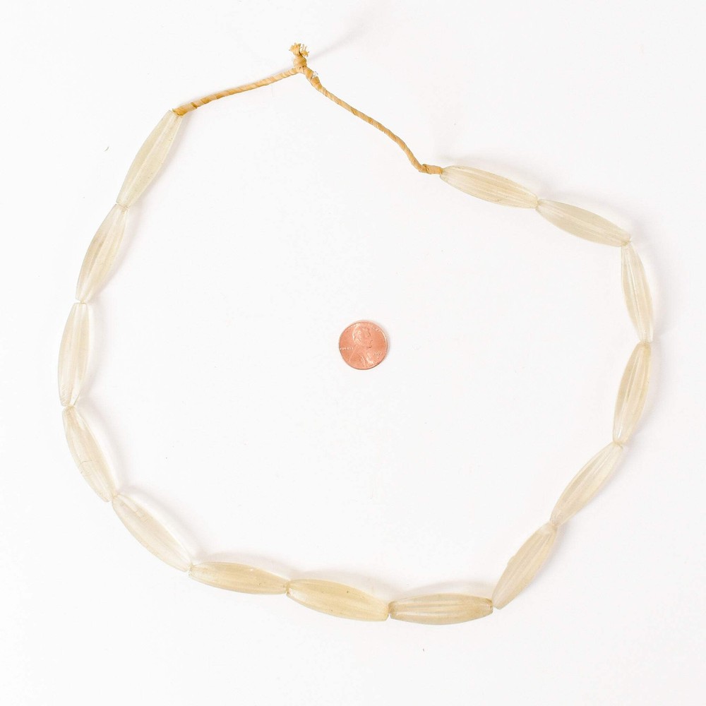 Bohemian Clear Glass Beads Czech