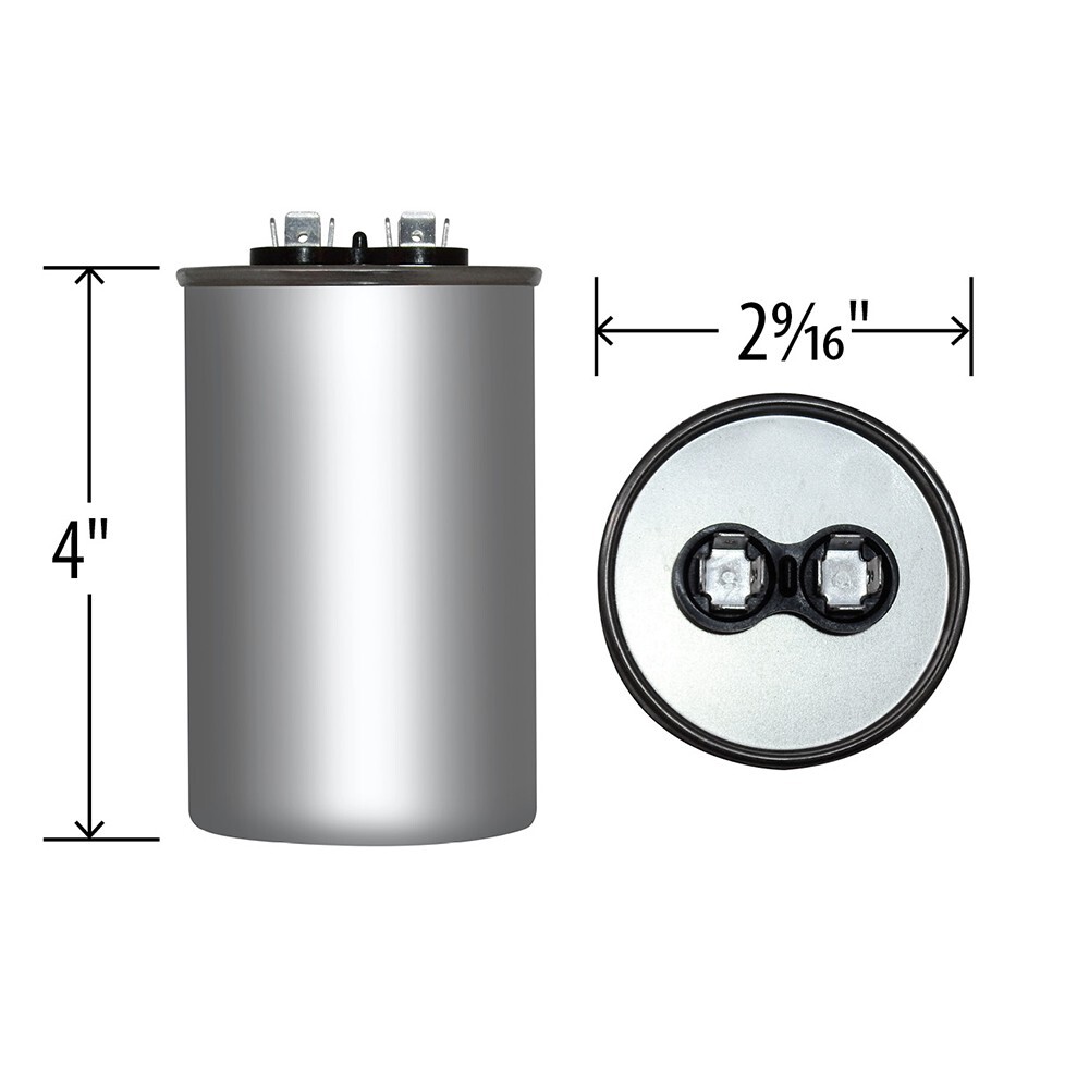 14256 - Mars OEM Replacement Run Capacitor 440/370 VAC 65 MFD Round